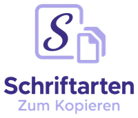 Schriftarten Zum Kopieren